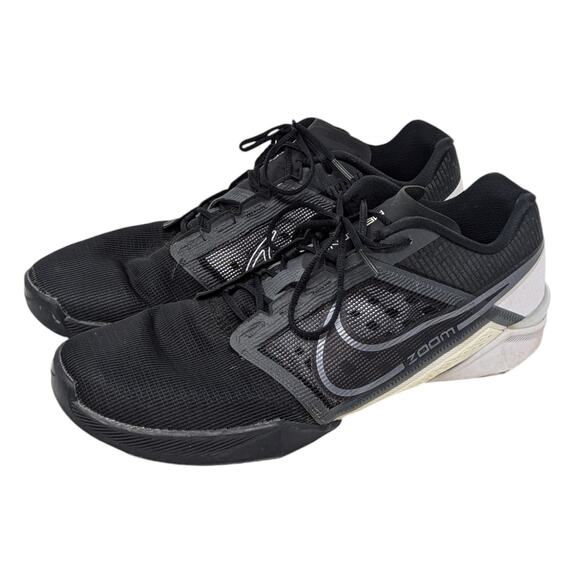 Nike Zoom Metcon Turbo Training Sneaker Black and White Size 15 - Picture 1 of 11